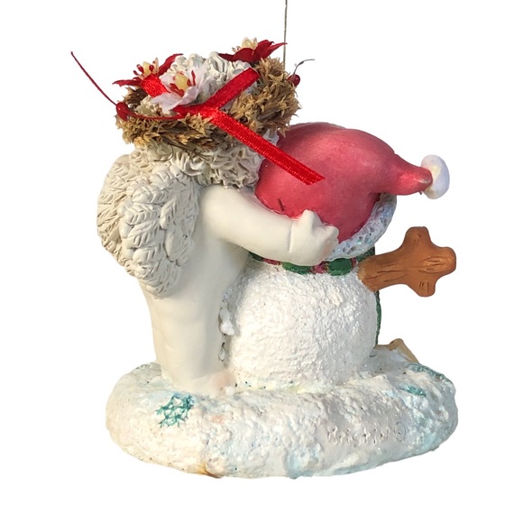 Dreamsicles Cherub Angel Snowman Figurine You Are Loved Christmas Kristin 2003 - Picture 2 of 9
